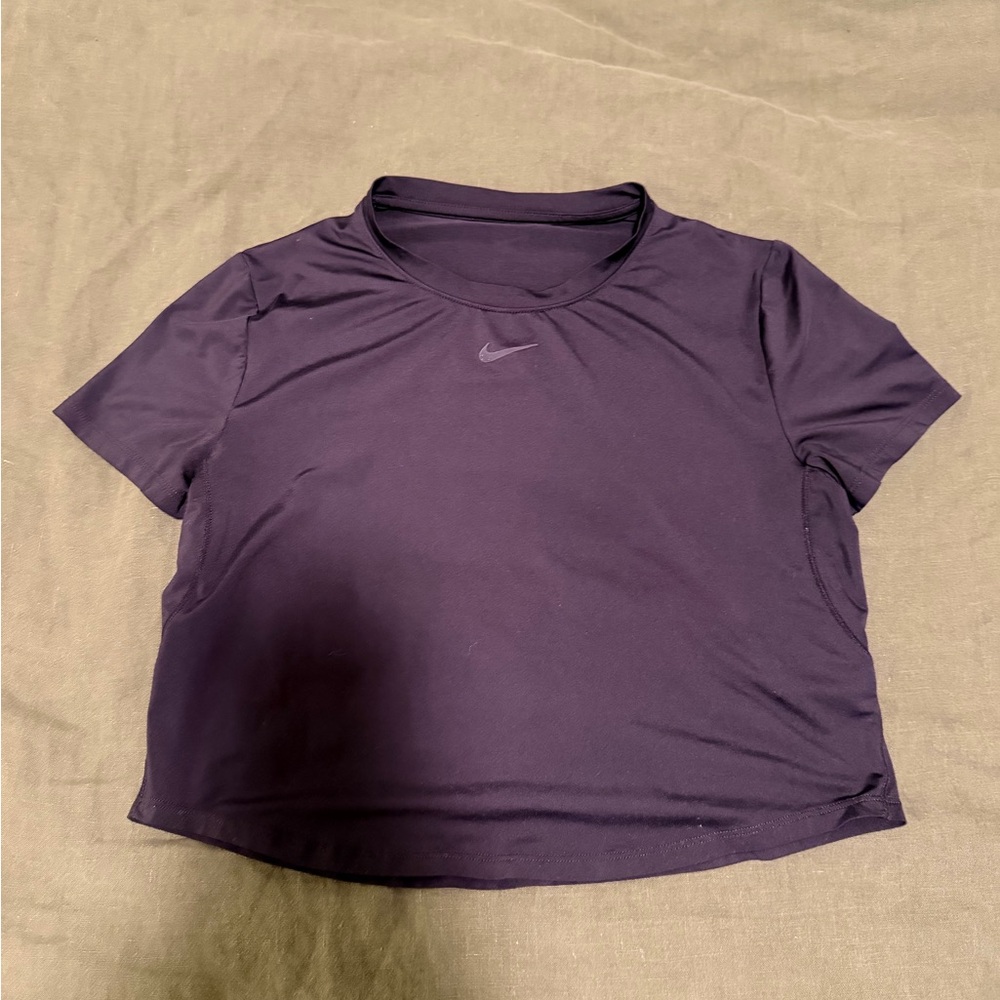 Nike cropped performance top